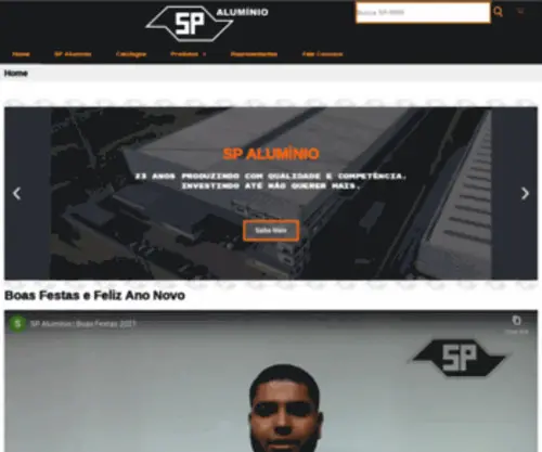 Spaluminio.com.br(Alumínio) Screenshot