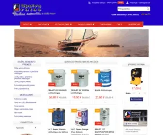 Spalvuratas.com(Jachtų) Screenshot