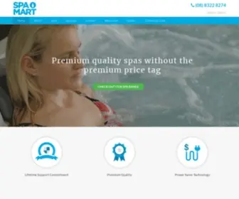 Spamartshop.com.au(Spa Mart Adelaide Pool & Spa Supplier) Screenshot