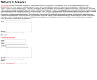 Spamdex.de(See what's behind) Screenshot