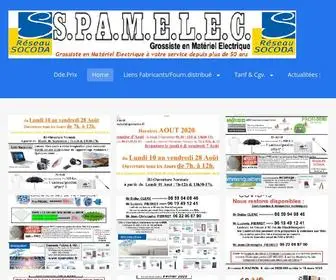 Spamelec.fr(Un site utilisant WordPress) Screenshot