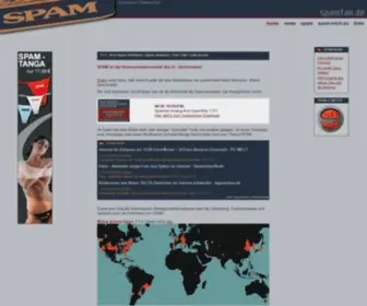 Spamfan.de(SPAM vs Antispam Software) Screenshot