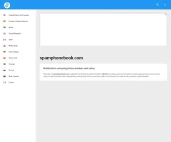 Spamphonebook.com(Who called me) Screenshot