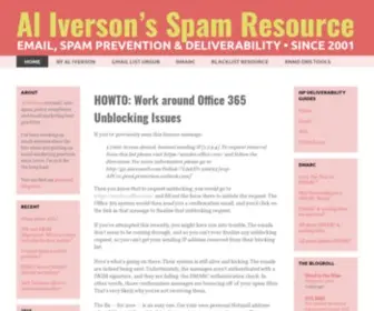 Spamresource.com(Spam Resource) Screenshot