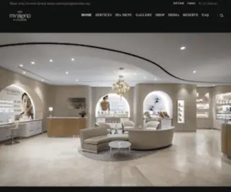 Spamyblendtoronto.com(Spa My Blend by Clarins) Screenshot