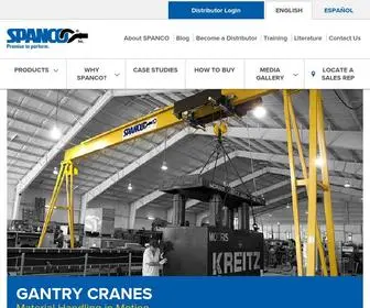 Spanco.com(Explore Our Products) Screenshot