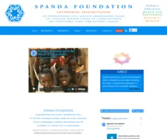 Spanda.org(An International Civil Society Organization (ICSO)) Screenshot