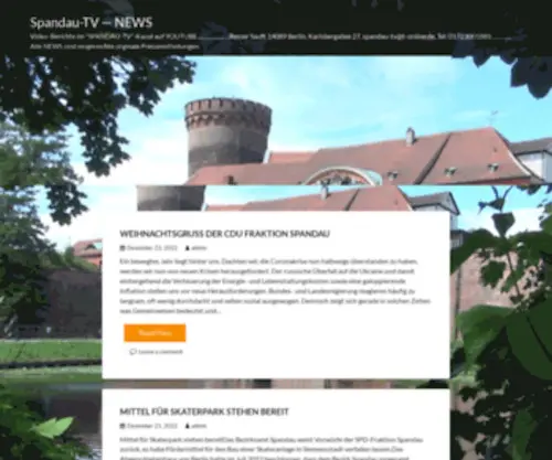 Spandau-TV.de(NEWS) Screenshot