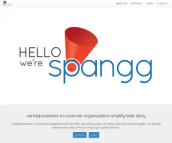 Spangg.com(Digital Marketing Agency) Screenshot