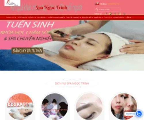 Spangoctrinh.com(Spangoctrinh) Screenshot