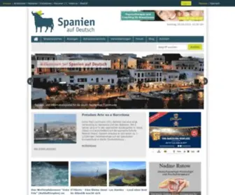 Spanienaufdeutsch.com(Spanien auf Deutsch) Screenshot