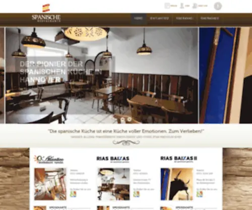 Spanische-Restaurants.com(Spanische Restaurants Hannover) Screenshot