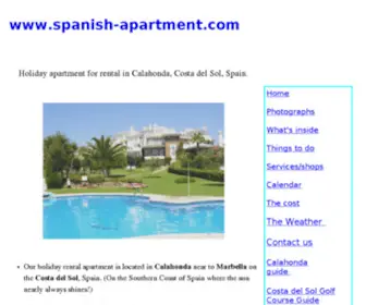 Spanish-Apartment.com(Spanish Apartment) Screenshot