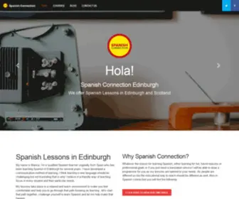 Spanishconnectionedinburgh.co.uk(Spanish Connection Edinburgh) Screenshot