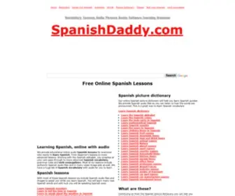 Spanishdaddy.com(Learn Spanish) Screenshot