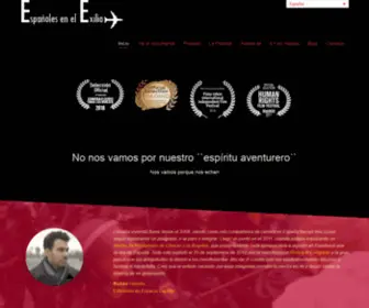 Spanishexile.eu(Spanishexile) Screenshot
