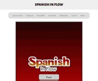 Spanishinflow.com(Spanish In Flow) Screenshot