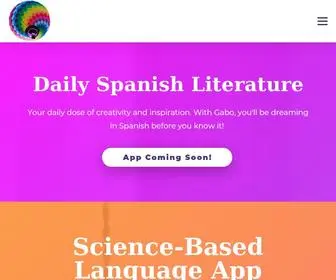 Spanishlit.com(Spanish Lit) Screenshot