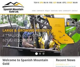 Spanishmountaingold.com(Spanish Mountain Gold) Screenshot