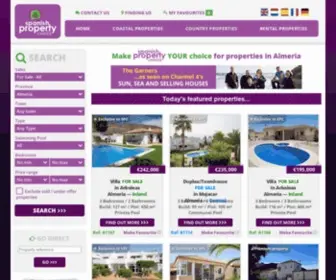 Spanishpropertychoice.com(Search hundreds of properties for sale and rent in Spain. Spanish Property Choice) Screenshot