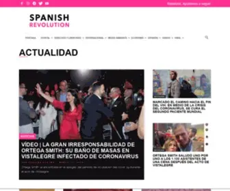 Spanishrevolution.org(Spanish Revolution) Screenshot