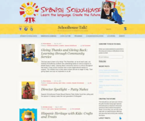 Spanishschoolhouseblog.com(The best way to learn) Screenshot