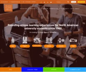 Spanishstudies.org(Study Spanish Abroad) Screenshot