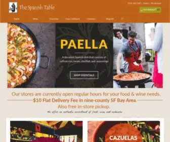 Spanishtable.com(The Spanish Table) Screenshot