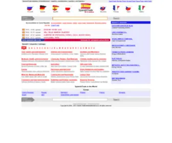 Spanishtrade.co.uk(SpanishTrade database of manufacturers) Screenshot