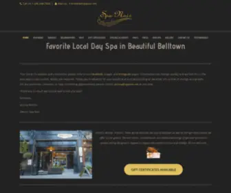 Spanoir.net(Award-Winning, Eclectic Seattle Day Spa) Screenshot