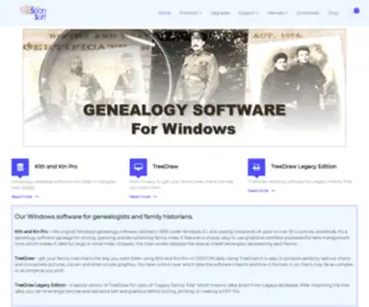Spansoft.org(SpanSoft genealogy software) Screenshot