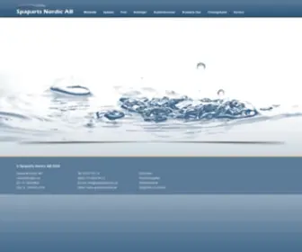 Spapartsnordic.se(Skellefteå) Screenshot