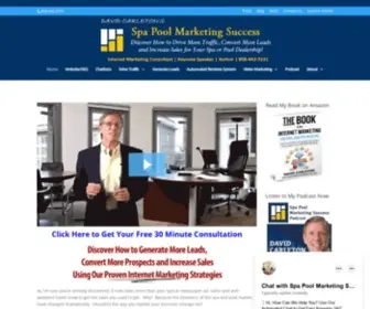 Spapoolmarketingsuccess.com(Hot Tub Internet Marketing) Screenshot