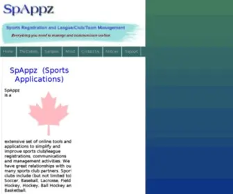 Spappz.com(Registration & League) Screenshot