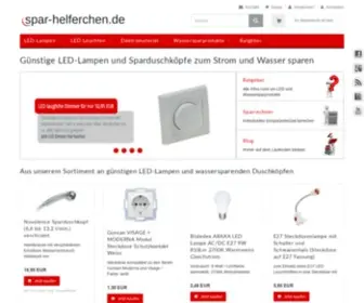 Spar-Helferchen.de(Clevere Produkte zum Geld sparen) Screenshot