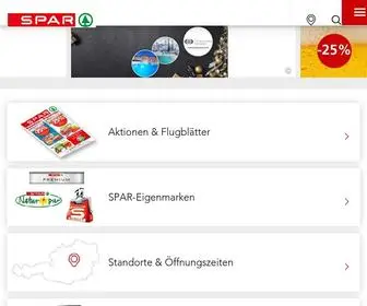 Spar.at(Der österreichische Supermarkt in Ihrer Nähe) Screenshot