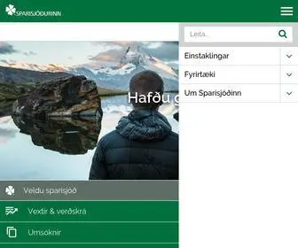 Spar.is(Sparisjóðurinn) Screenshot
