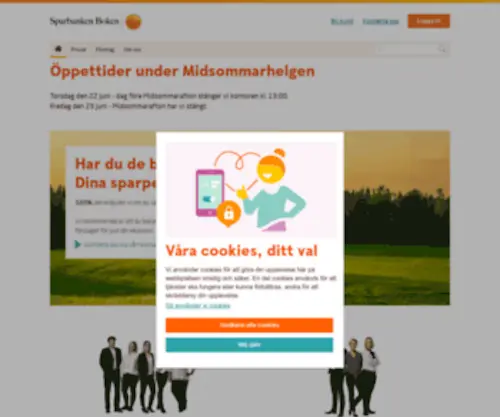 Sparbankenboken.se(Sparbanken Boken) Screenshot