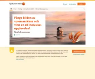 Sparbankenskane.se(Vi på Sparbanken Skåne ger dig kloka lösningar genom livet) Screenshot