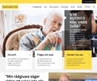 Sparbankensyd.se(Sparbanken Syd) Screenshot