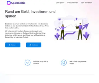 Sparblabla.de(Geld richtig sparen) Screenshot