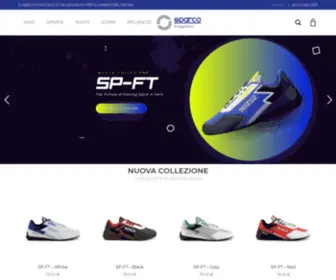 Sparcofashion.it(Motorsport) Screenshot