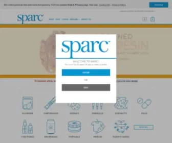 Sparcsf.org(Cannabis Dispensary and Weed Delivery) Screenshot
