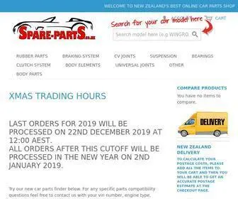 Spare-Parts.co.nz(Buy Cheapest NZ Spare Parts) Screenshot