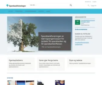 Sparebankforeningen.no(Start) Screenshot