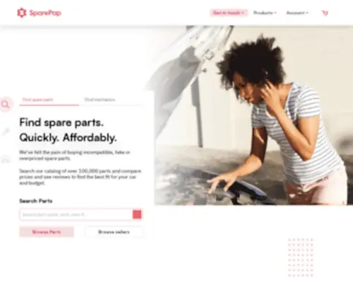 Sparepap.com(Buy and Sell Spare parts) Screenshot