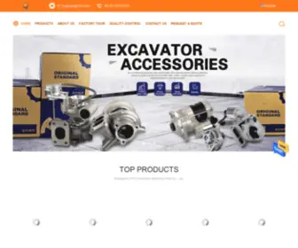 Spareparts-Excavator.com(Quality Excavator Spare Parts & Excavator Starter Motor factory from China) Screenshot