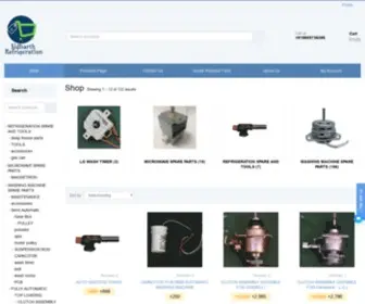 Sparepartstore.in(Online Spare Part of Electronics.Spare Part Store) Screenshot