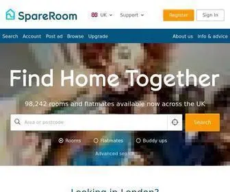 Spareroom.co.uk(SpareRoom for flatshare) Screenshot