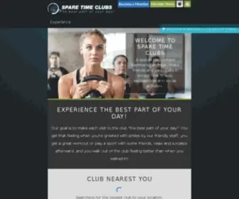 Sparetimeclubs.com(Sports Clubs in Greater Sacramento and Oakley) Screenshot